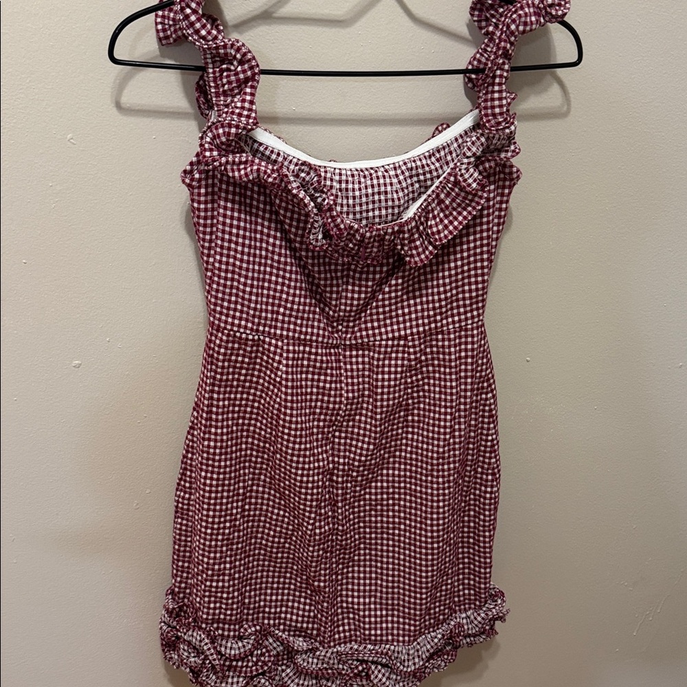 Lovers + Friends Dustin Gingham Mini Dress - Picture 10 of 10